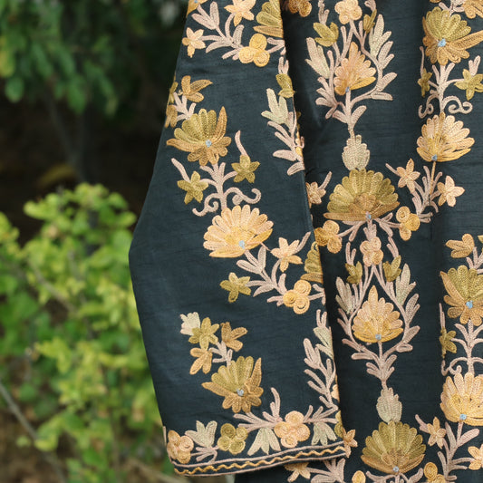 Black Silk Jacket