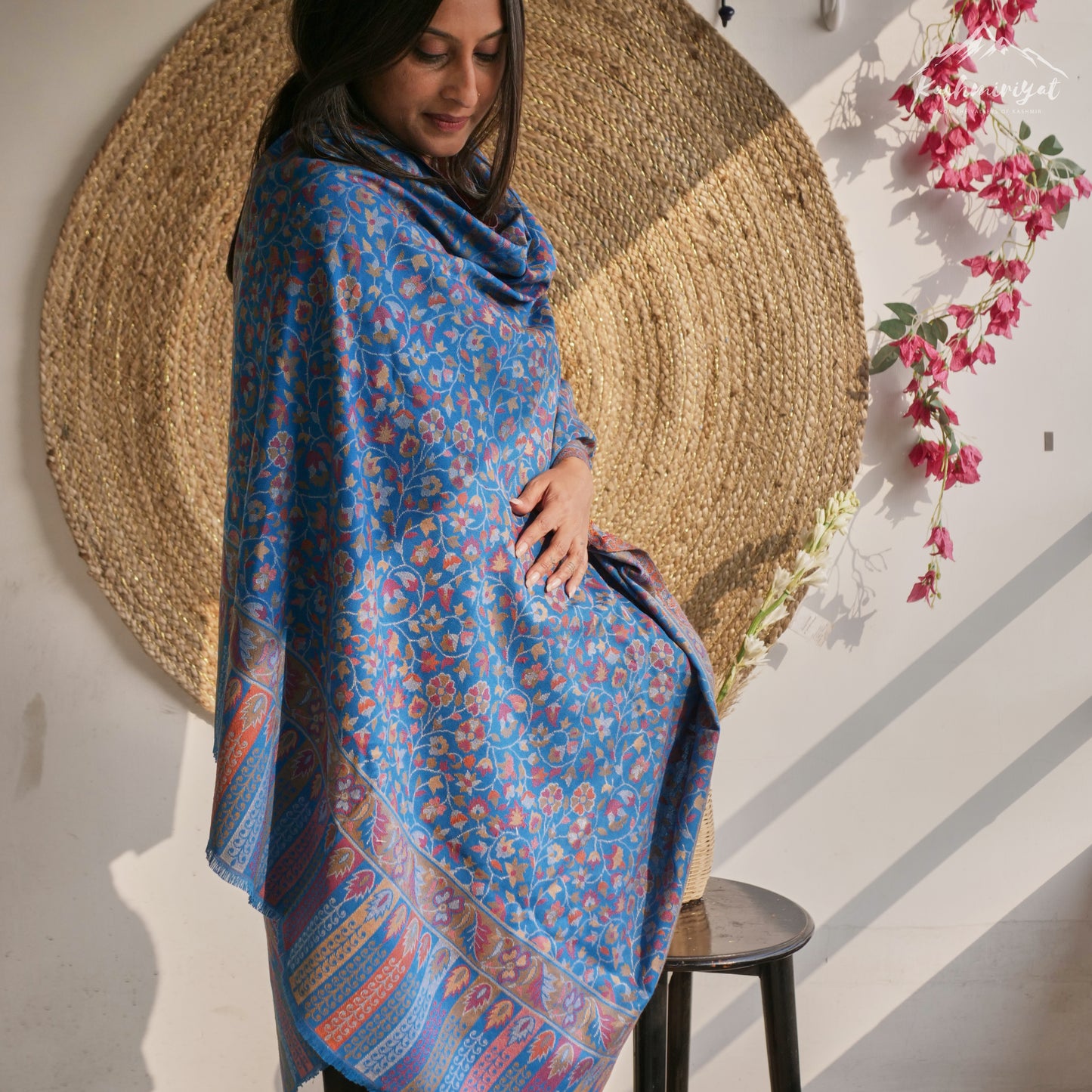 Kashmiri Kani Weave Shawl