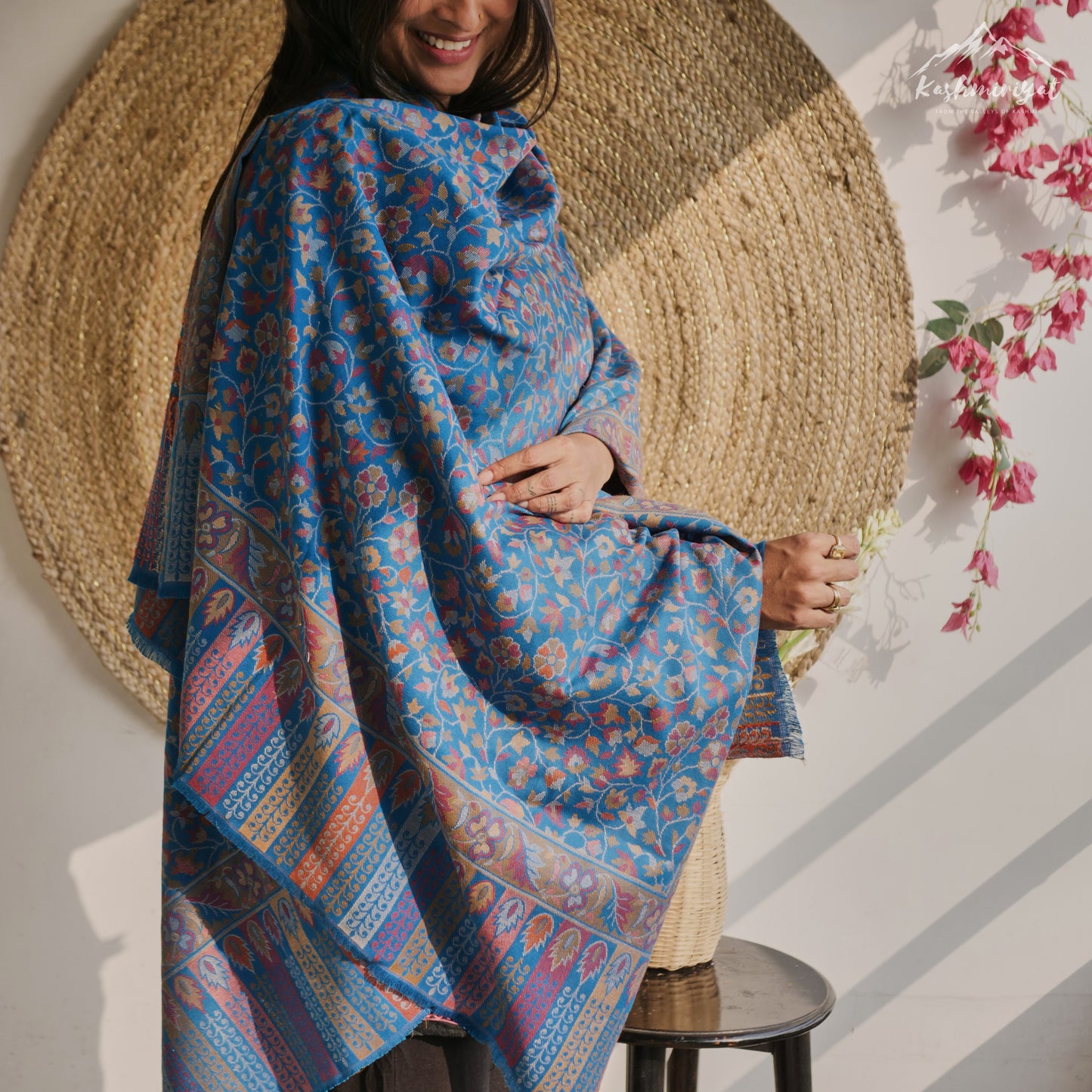Kashmiri Kani Weave Shawl