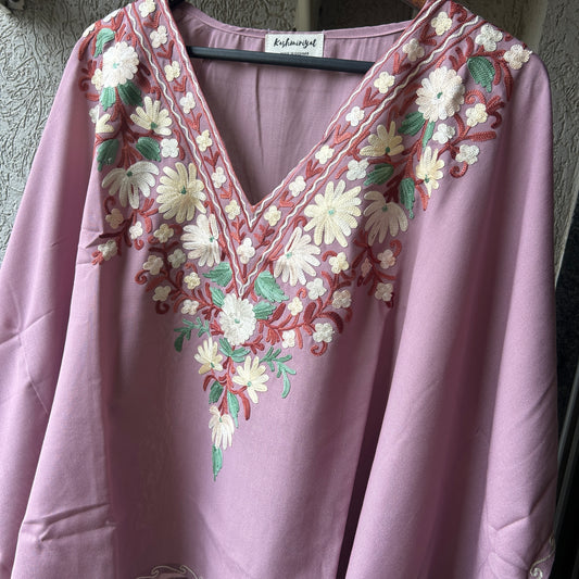 Lavender Cotton Kaftan Top