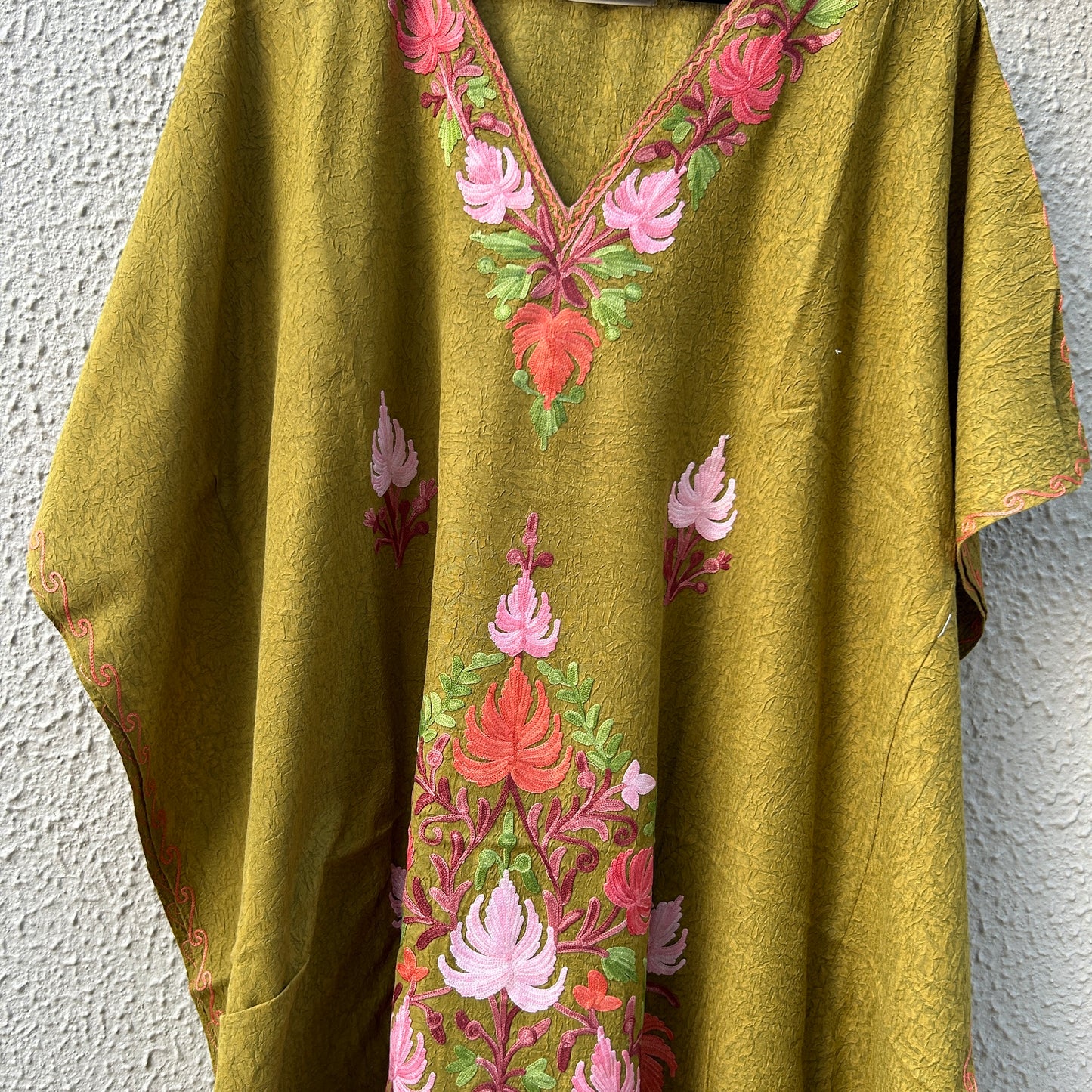 Green Kashmiri Kaftan